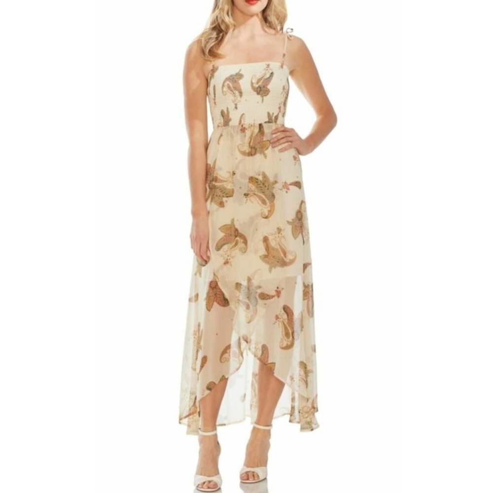 Vince Camuto Summer Oasis smocked bodice babydoll tube dress plus size XXL NEW
